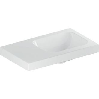 Keramag Keramag - Geberit Icon Light Lavabo Con Enjuague Manual, 53 Cm X 31 Cm, Sin