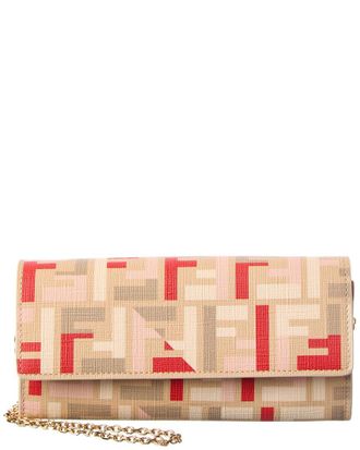 Fendi Fendi Roma Ff Wallet On Chain