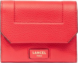 Lancel Ninon M Compact Flap Wallet - Dames - Portefeuilles - Bruin - ONE Size - Leer - Accessoires