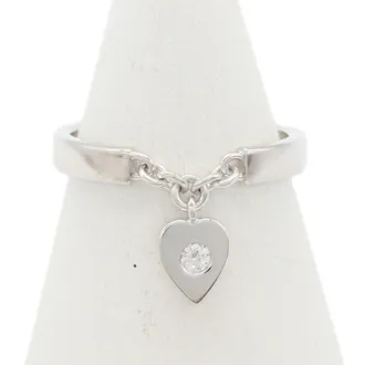 Cartier White Gold White Gold (18K) Band Ring (Pre-Owned)