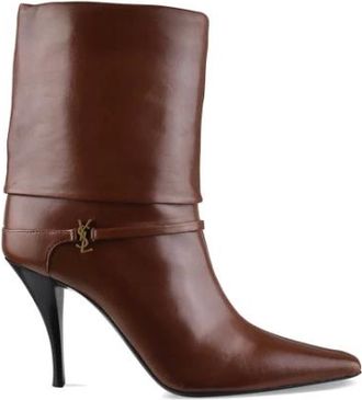 Saint Laurent Dames, Schoenen, Bruin, Maat: 37 EU Leer