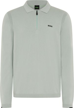 Boss Green by Hugo Boss Strickpullover BOSS GREEN KN Ever-X PL, Herren, Gr. XXL, open gr&uuml;n357, Strick, Obermaterial: 100% Baumwolle, regular fit normal, Rundhals, B&uuml;ndchen, P