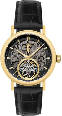 Earnshaw Beaufort Automatic Black Dial Mens Watch ES-8313-03