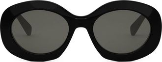 Celine Sunglasses Cl40292 U 01 A Black/Dark Gray Women