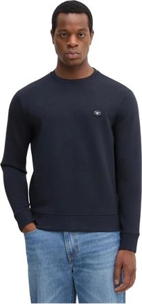 Emporio Armani Heren, Sweatshirts & Hoodies, Blauw, Maat: 2XL