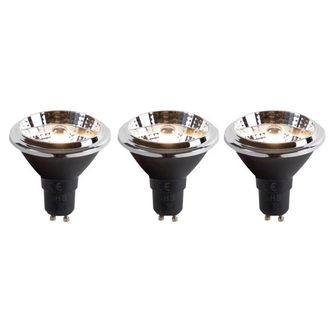 LUEDD LED lamp - set van 3 - GU10 - 6W - 3000K 475LM - dimbaar