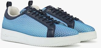 MCM Neo Terrain Lo Sneakers In Gradation Mesh And Calf Leather