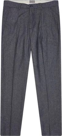 AT.P. CO TOM Straight Broeken - Heren - Straight fit broeken - Blauw - M - Wol - Broeken