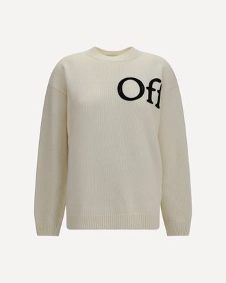 Off-white Bookish Shared crewneck Sweater Female XS