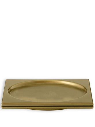 Audo Divot sculptural tray - unisex - Aluminium - OS - Yellow