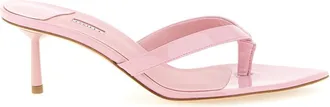 Le Silla Pink Slip On Heels
