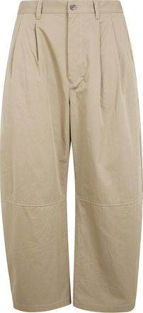 Comme Des Gar&ccedil;ons Light Cotton Double Pinces Trousers