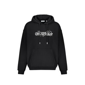 Off-white Black Cotton Mens Sweatshirt