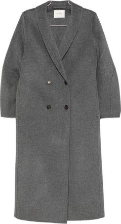 Lisa Yang Double-breasted Shawl-lapel Coat