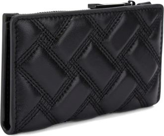 Kurt Geiger Portafoglio bi-fold trapuntato - Nero