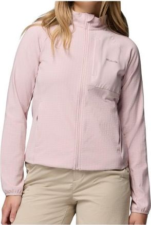Columbia Superior Summit Grid Full Zip Fleecejacke f&uuml;r Damen | rosa