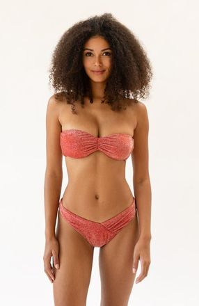 Dippin' Daisy's Swimwear Angel Cheeky Bikini Bottom in Flame at Nordstrom, Size X-Large