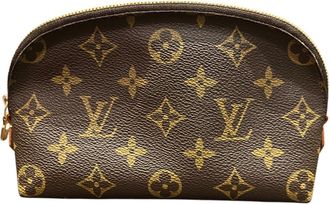 Louis Vuitton Monogram Brown Monogram Pouch (Pre-Owned)