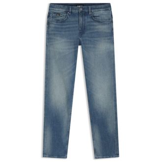 BOSS Delaware slim-fit jeans in blue lightweight denim