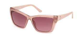 Guess GU00098 57F Womens Sunglasses Brown Size 55