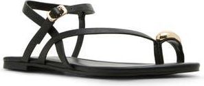 Madden Girl Treasuree Strappy Sandal in Black Paris at Nordstrom Rack, Size 10