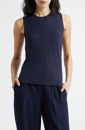 Vince Jersey Shell in Twilight Navy at Nordstrom, Size Xx-Small