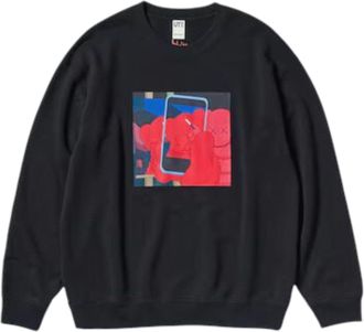 Uniqlo x KAWS x Warhol Graphic Sweatshirt Black 476119-09