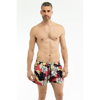 Moschino Multicolor Polyester Swim Mens Shorts