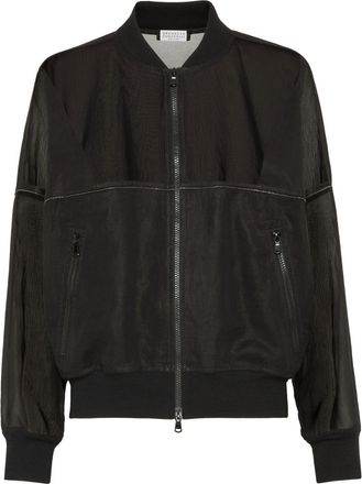 Brunello Cucinelli Bomber Monili - Nero