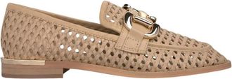 Alma En Pena Texture Moccasin - Dames - Loafers - Beige - 40 EU - Leer - Schoenen