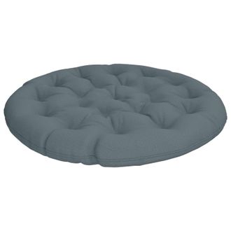 vidaXL Cuscino Per Sedia Papasan Vianen 100% Poliestere Blu Vidaxl