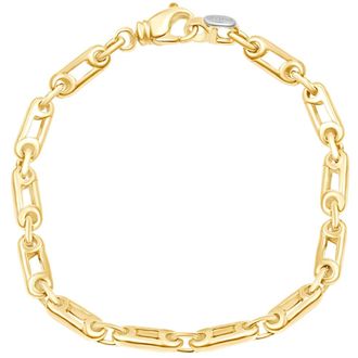 Pompeii3 Mens Link 14k Gold (23gram) or Platinum (38gram) 4-5.5mm Bracelet 8.5