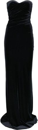 Amazuìn Strapless Fitted Evening Dress With Ruched Bodice