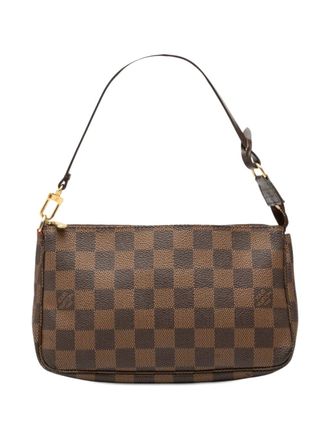 Louis Vuitton 2007 Damier Ebene Pochette Accessoires shoulder bag - Brown