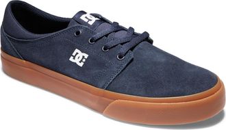 DC Sneaker DC SHOES Trase Sd, Herren, Gr. 12,5(46,5), blau (navy, gum), 90.9% Leder, 9.1% Baumwolle, Schuhe Sneaker