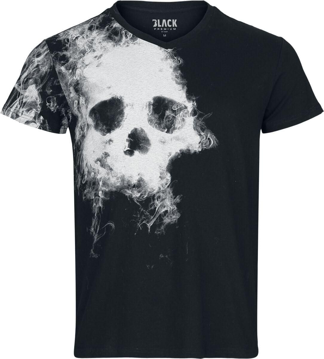 Black Premium By EMP Herren Sweatshirt - Schwarz Mit Individueller Waschung