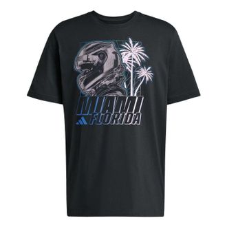 adidas Miami Race T-Shirt Black LG4657
