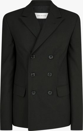 Dries Van Noten Veste Bent Blazer - Black