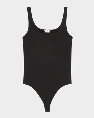Wolford Jamaika Scoop-Neck Thong Bodysuit