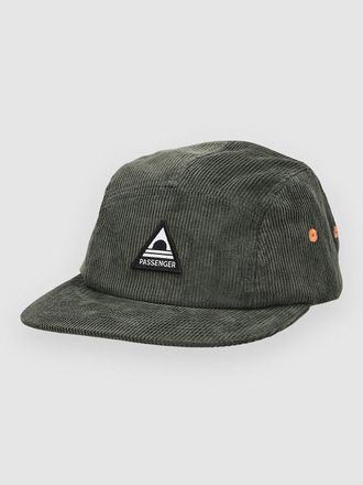 Passenger Fixie Recycled 5 Panel Cap gr&uuml;n