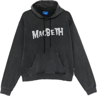 Dagger Macbeth-print Hoodie