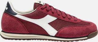 Diadora Mens Diadora Cross RHUBARB /BLUE NIGHTS Trainer - Red - Size: 11