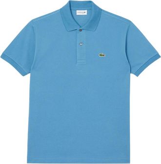 Lacoste L.12.12 Originele Polo - Heren - Polos - Blauw - M - Katoen - Tops