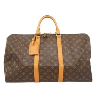 Louis Vuitton Pre-owned Weekend Bags, unisex, Brown, Size: ONE SIZE Pre-owned Boston Bag