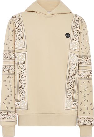 Philipp Plein Sweatshirt Met Capuchon Paisley