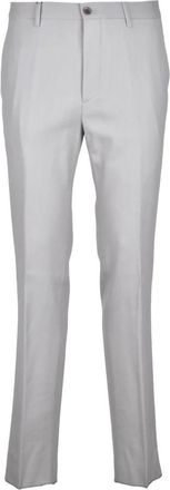 Etro Broeken, Heren, Grijs, M, Wol, broek