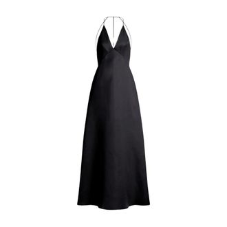 Alberta Ferretti Triple Organza Gown - female - Alberta Ferretti - Gowns - Black - M - Dresses