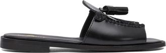 Sebago Zwarte Leren Stijlvolle Sandalen voor Vrouwen - Dames - Sandalen - Zwart - 36 1/2 EU - Leer - Schoenen