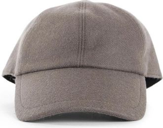 Destin Destin, Accessoires, unisex, Bruin, XL, Wol, Wol Kasjmier Baseballpet