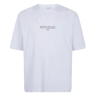 Off-white T-Camicie - - Tops - Uomo - Bianco - L